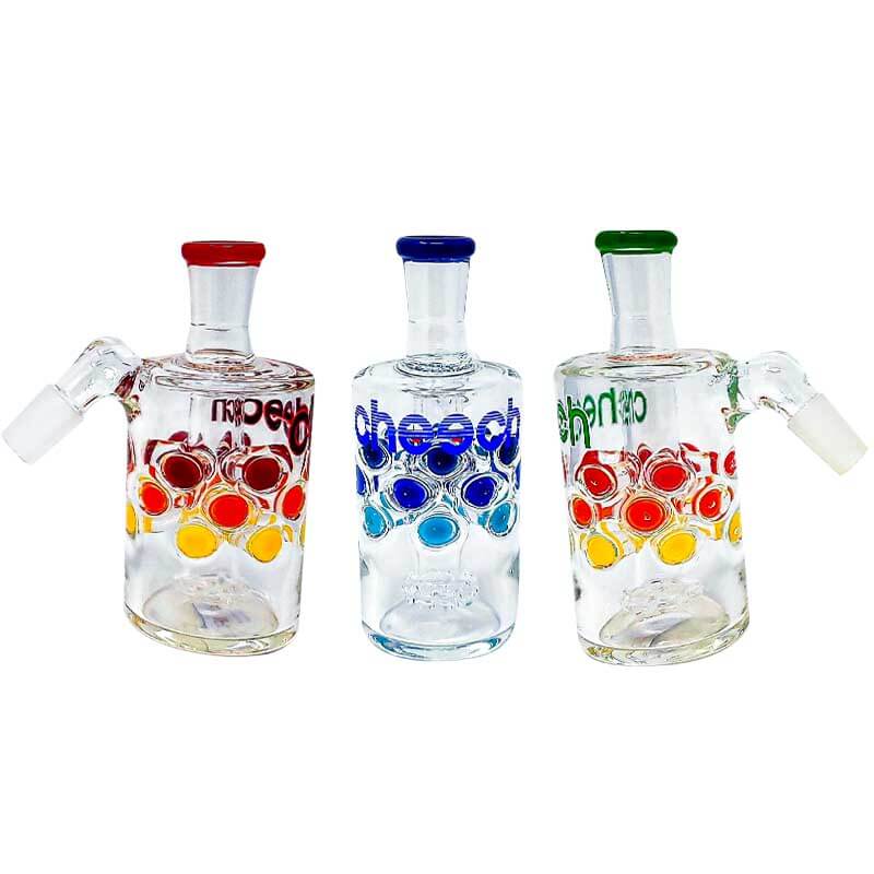 Cheech Multi Color Bubbles Ash Catcher (CHB 6R/6B/6G) | Assorted Colors product image
